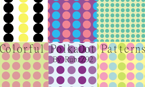 Colorful Polkadot Patterns