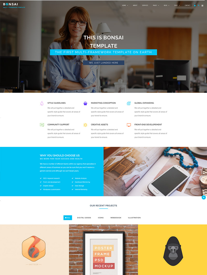 multipurpose responsive theme