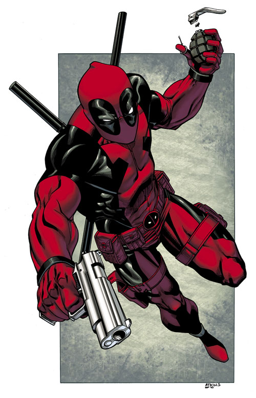 Deadpool commission colors