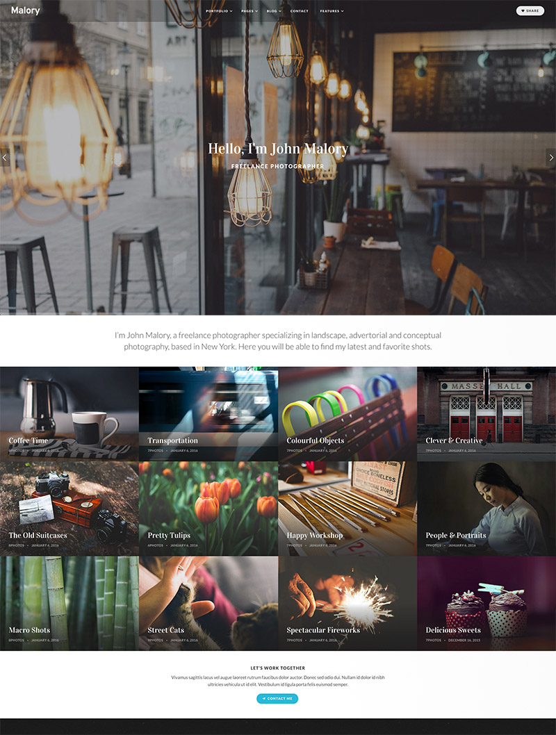 site template grid