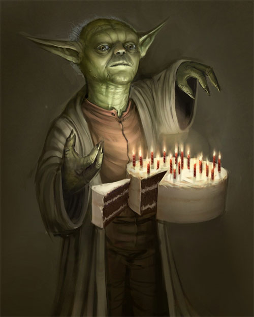 Birthday Yoda