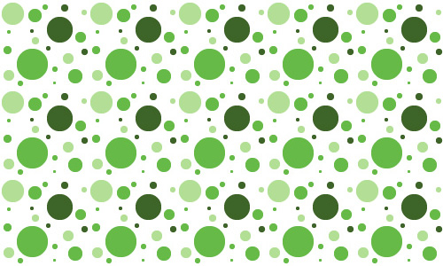 green polka dot