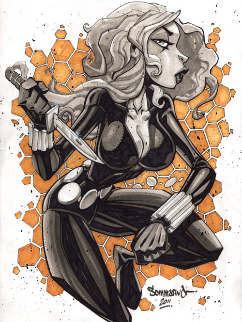 Black Widow :: sketch 05