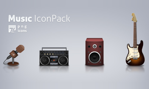 Music icon pack
