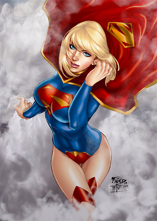 supergirl new illustrations