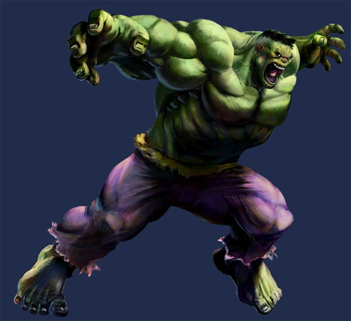 MvC2 Hulk