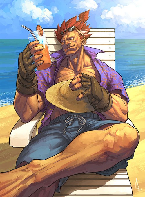 Akuma - Street Fighter - Street Fighter by Guvrak