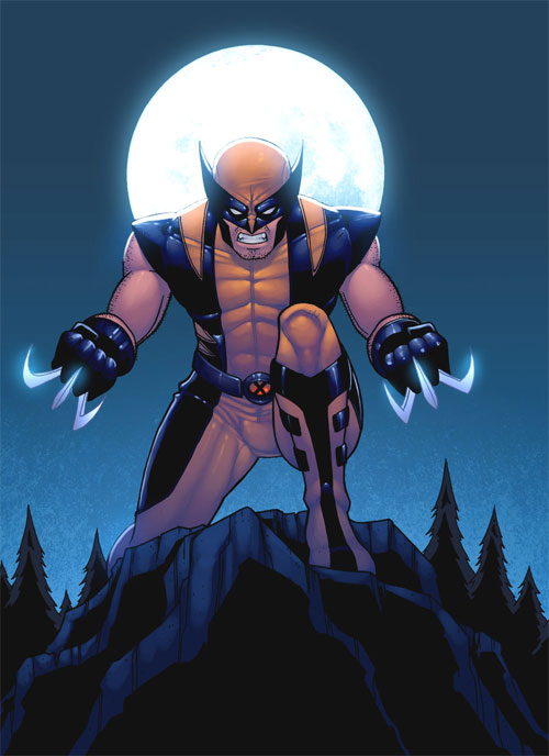 Wolverine on the Hunt