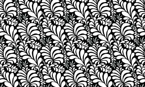 cool patterns and designs in black and white