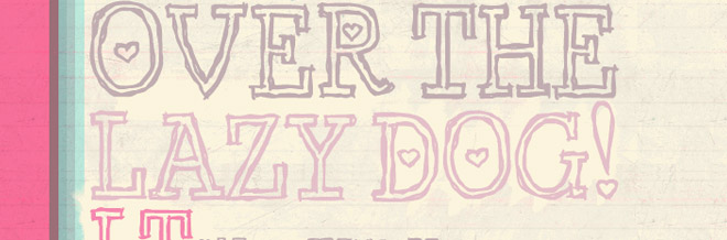33 Love Fonts for your Valentine-Themed Projects