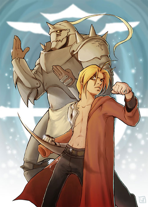 Ed and Al-Full Metal Alchemist