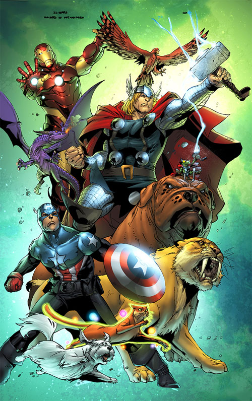 Avengers vs Pet Avengers 4