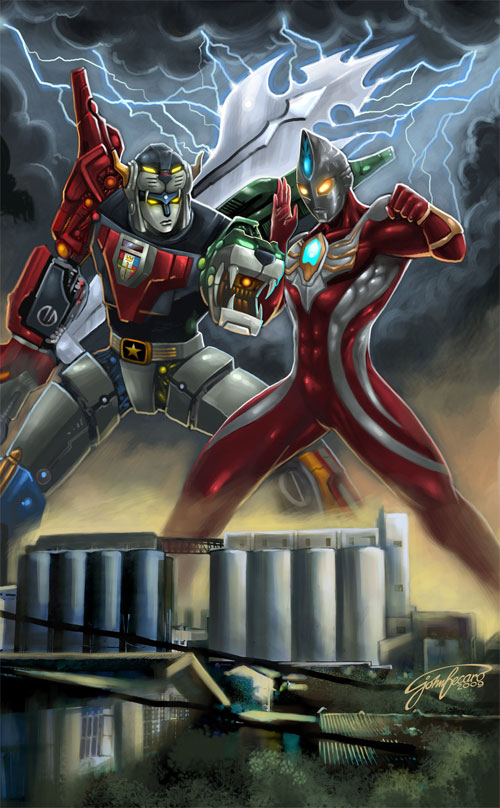 Voltron Vs Ultraman Max