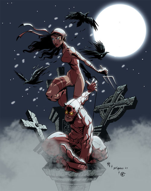 Daredevil and Elektra