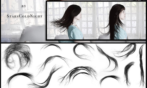 hair photoshop ABR