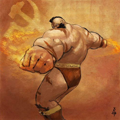 Zangief- Street Fighter  Marvel vs capcom, Street fighter art