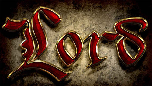 Quick Tip: Create a Royal Gold Text Effect in Photoshop Using Layer Styles