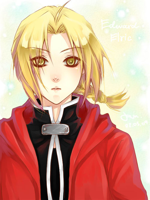 22 Edward of Full Metal Alchemist Illustration Artworks | Naldz Graphics