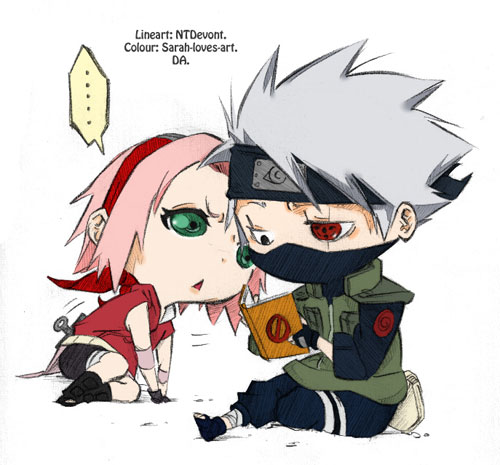 Gambar 34 Kakashi Hatake Illustration Artworks Naldz Graphics Sakura ...