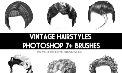 retro Hair Brushes