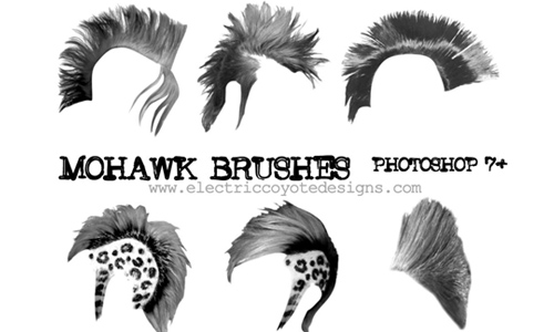 Mohawk hairs