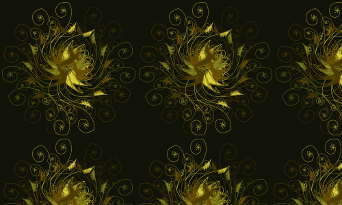 Golden Swirls