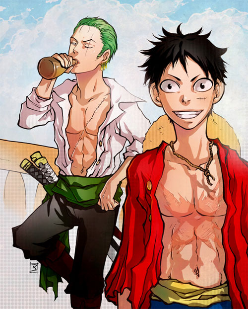 OP - Zoro and Luffy