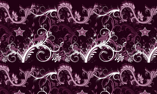 Elegant Swirls Star