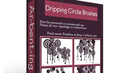 drip brush photoshop