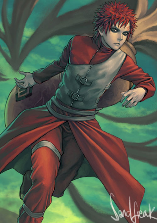 Gaara Running