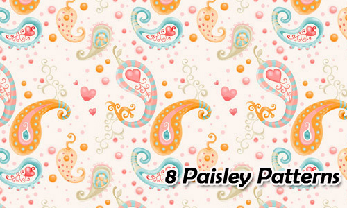 Paisley Pattern for Photoshop