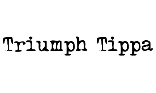 Triumph Tippa font