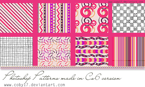 pink photoshop patterns