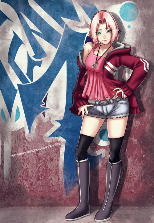 28 Sakura Haruno Artworks Naldz