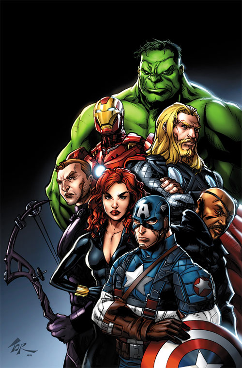 Avengers...with JPR Magic