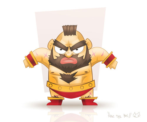 Chibi Zangief