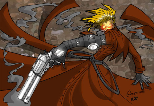 Gutz's Trigun colored