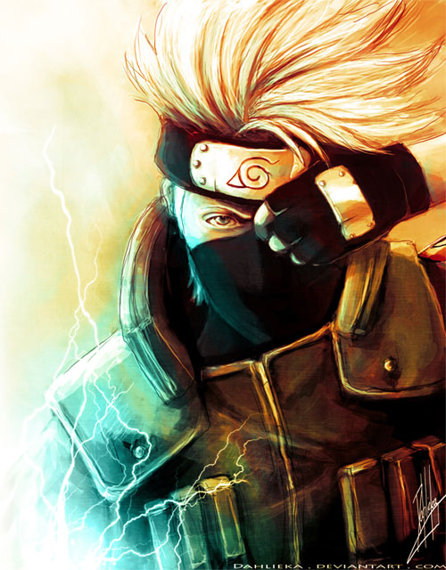 34 Kakashi Hatake Illustration Artworks Naldz Graphics