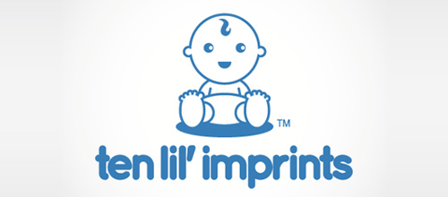 Ten Lil Imprints Logo logo