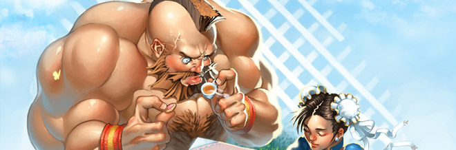 Zangief from Street Fighter Art