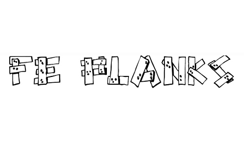 FE Planks font