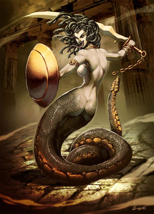 Medusa illustration