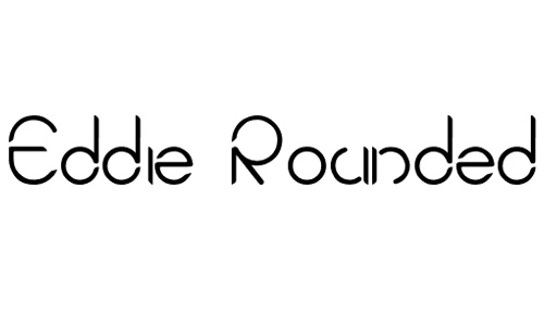 Eddie Rounded font
