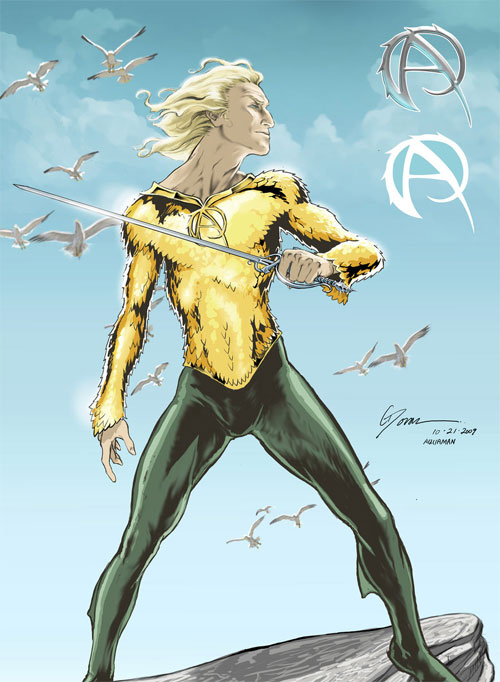 25 Aquaman Illustration Artworks | Naldz Graphics