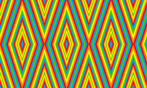 A Collection of 90+ Vibrant Rainbow Colored Patterns