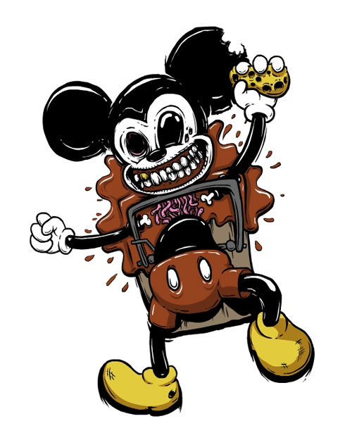 mickey mouse trap