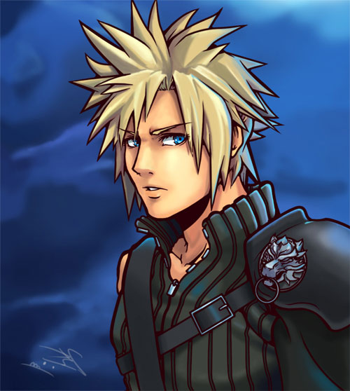 22 Cloud Strife Illustration Artworks | Naldz Graphics