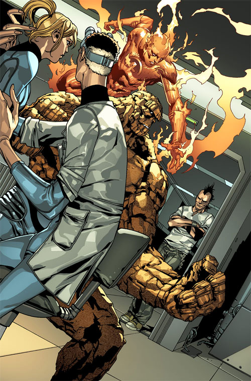 Fantastic Four and Daken