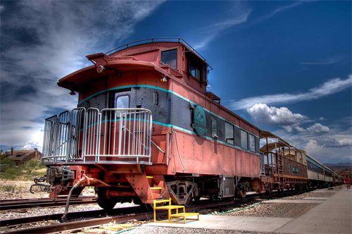 Verde Canyon Train Caboose