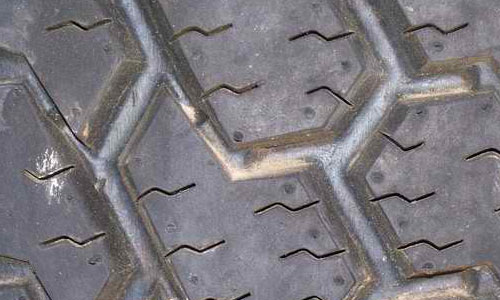 Been Used Tire Texture